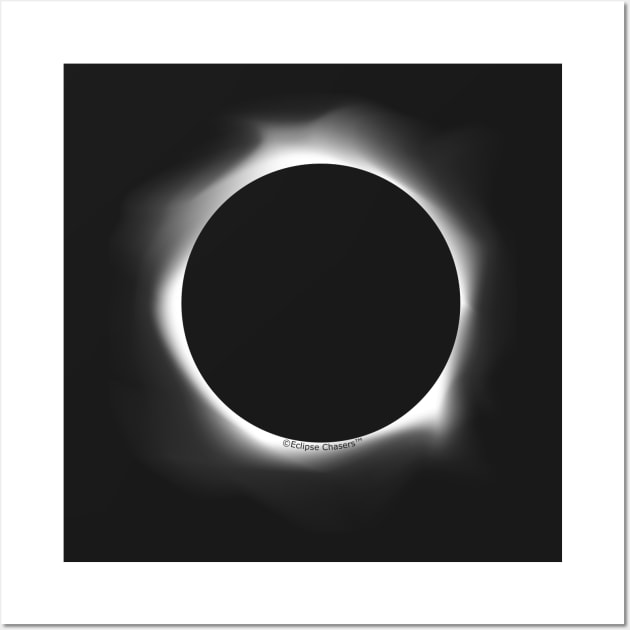 Circle Total Solar Eclipse Wall Art by Eclixir